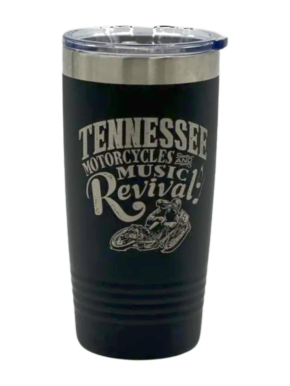 Logo Engraved Tumbler -Black