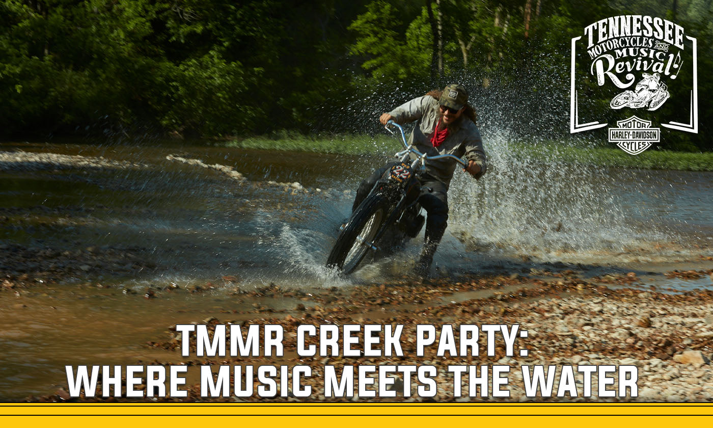 The Creek Party Throwdown: Harley-Davidson Style