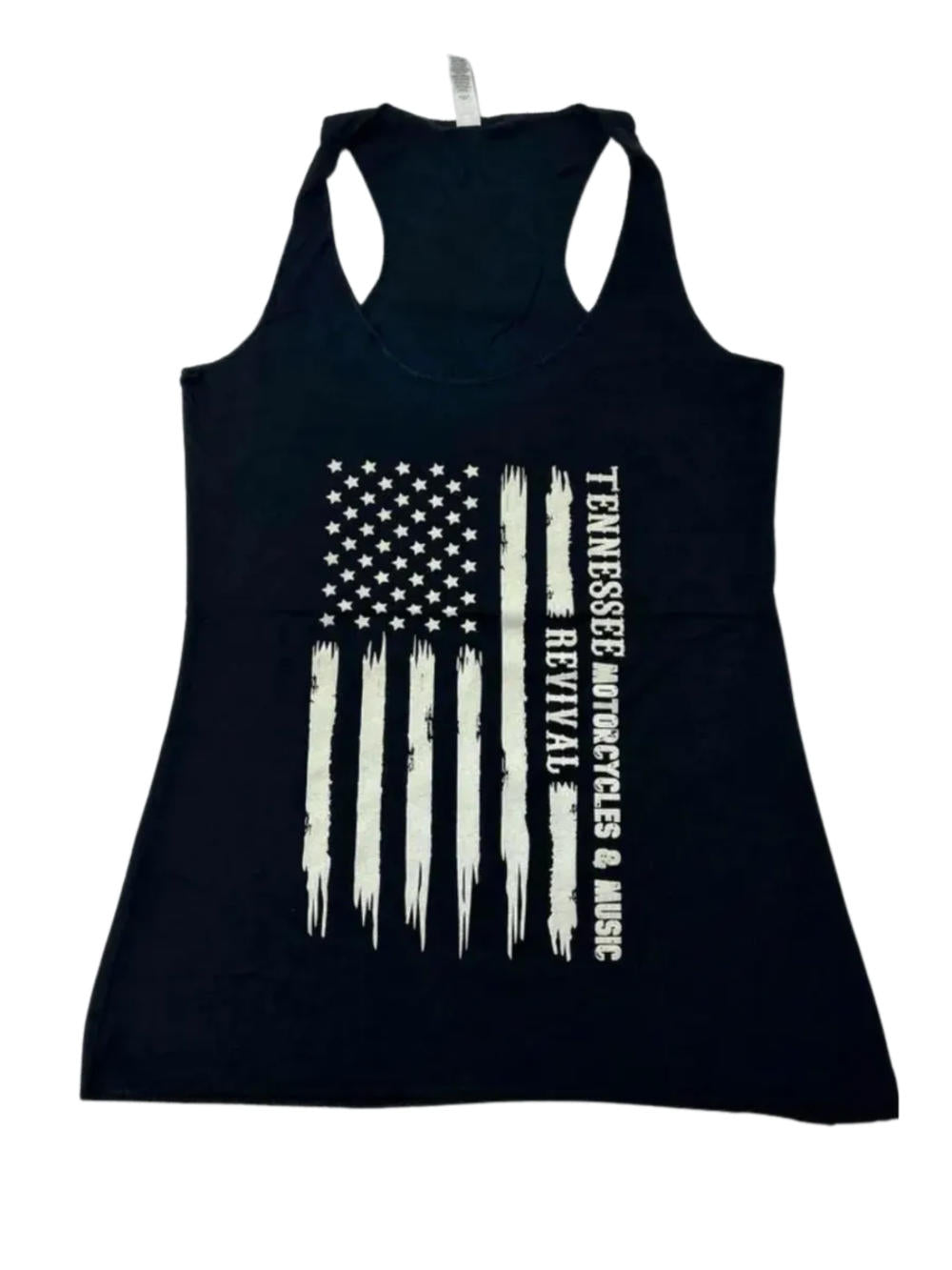 Racer Back Flag Logo Tank