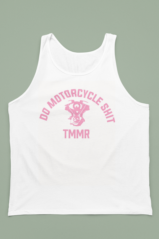 Do Motorcycle Shit Tank White/Pink