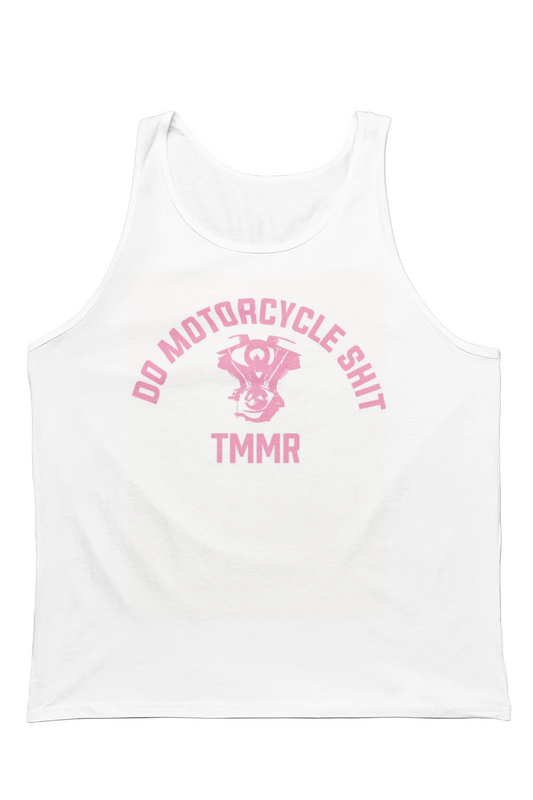 Do Motorcycle Shit Tank White/Pink