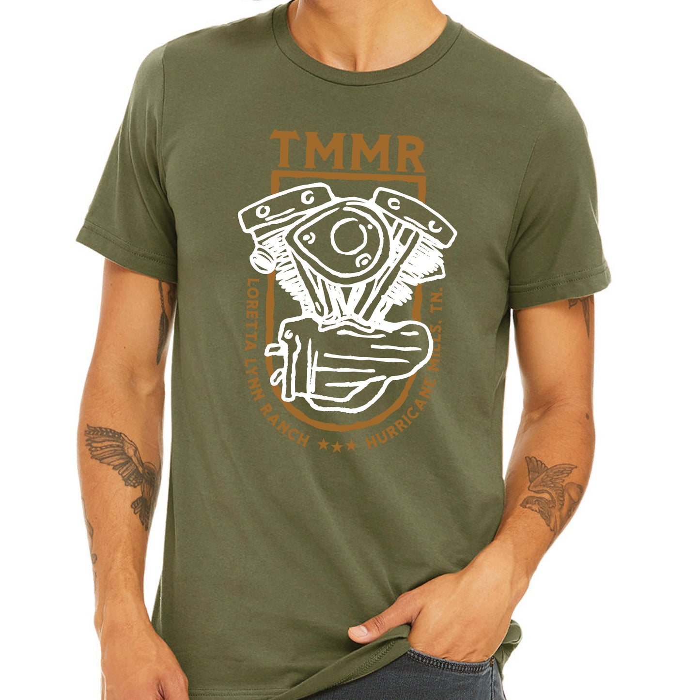 Green Shovelhead T-Shirt